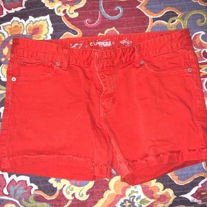 Red/Orange shorts
